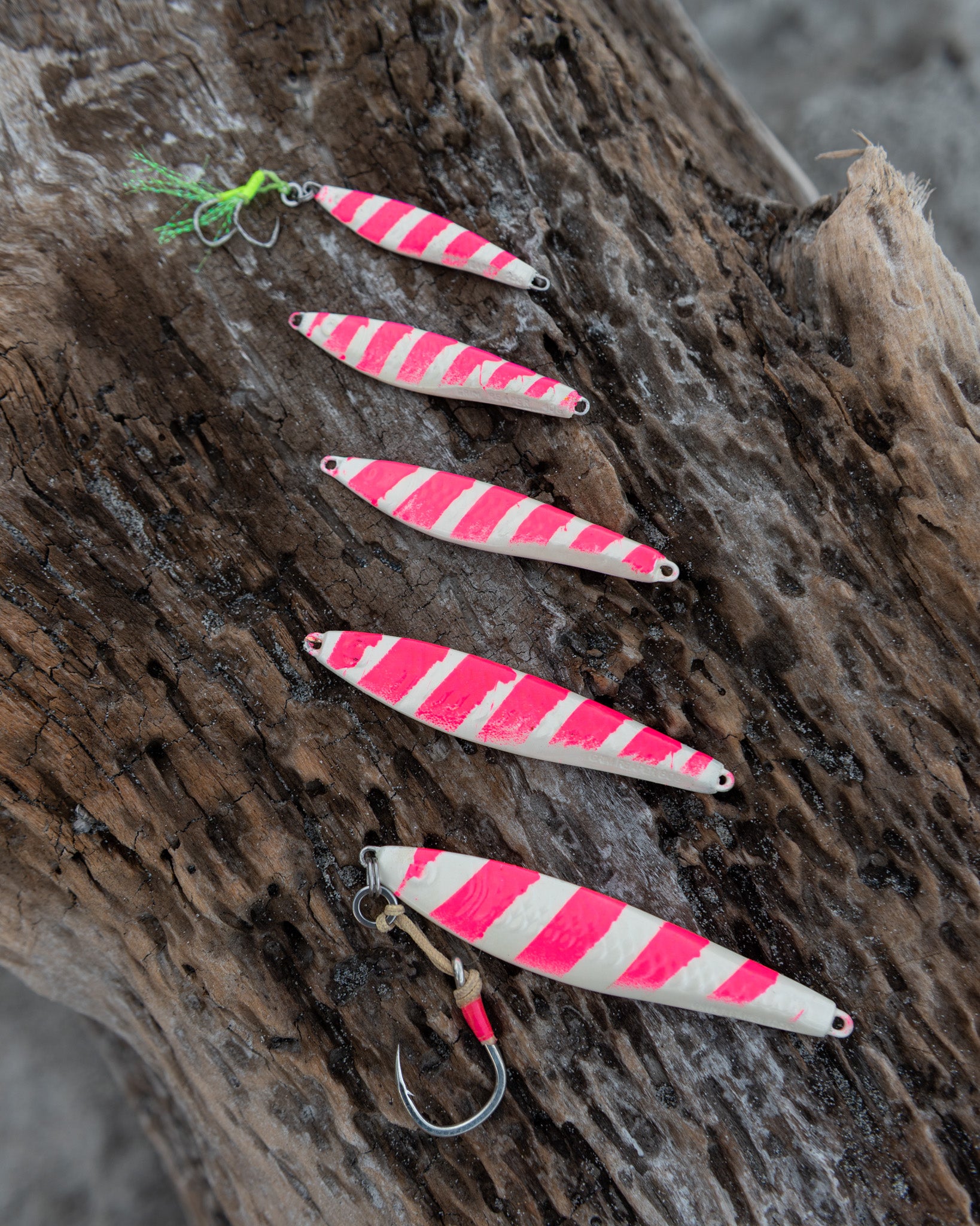 candy bar fishing lures Pink Lumo Candy Bars