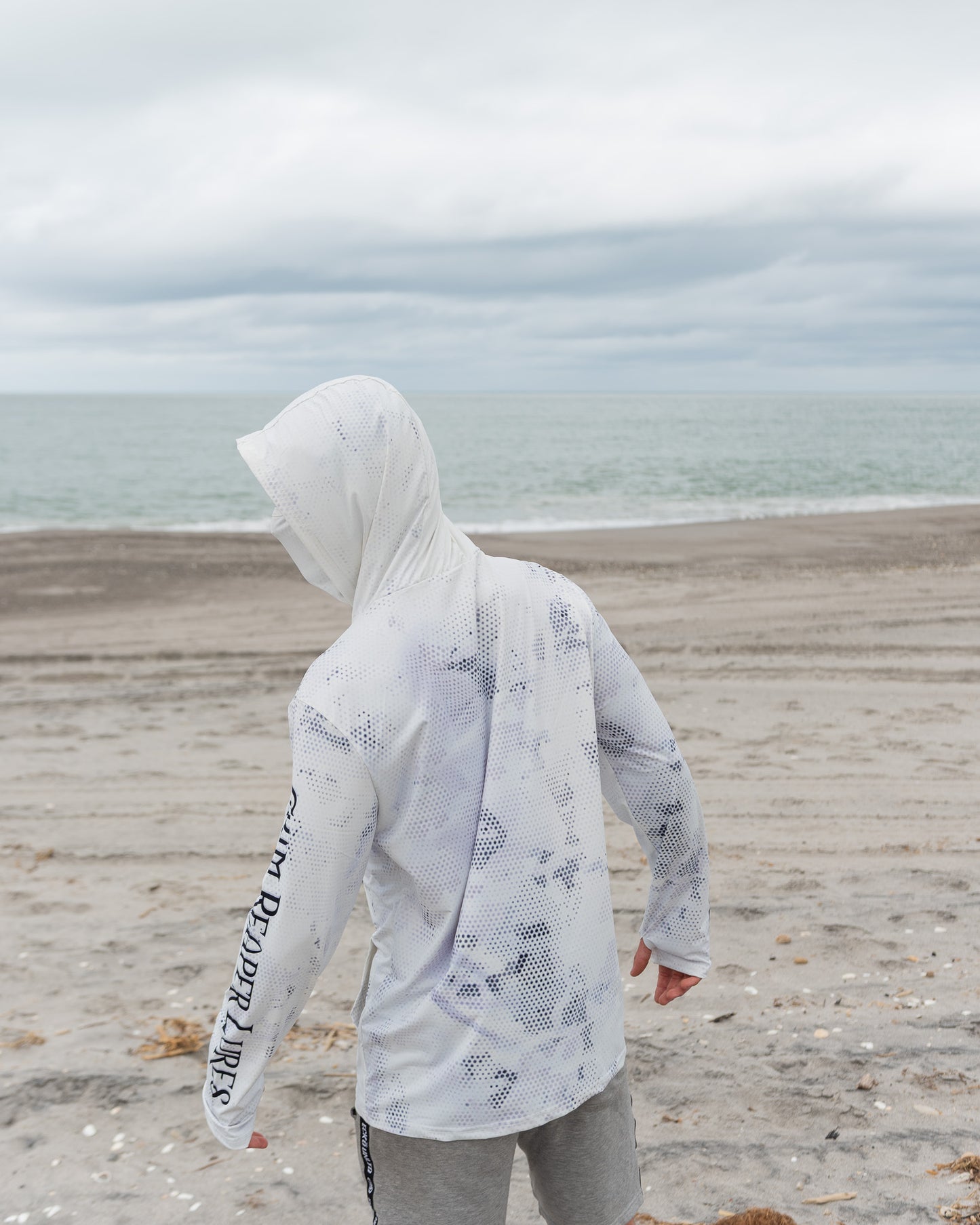 Grim Reaper Sun Shirt – UPF50+ Fishing Hoodie